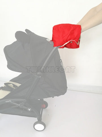 2019 Winter Baby Stroller Hand Muff Gloves Winter Outdoor Antifreeze Cart Pushchair Wheelchairs Accessories Suit For Yoya Pram