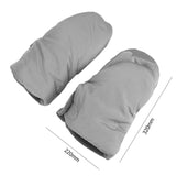 alloet Waterproof Nylon Baby Stroller Buggy Pram Winter Warm Fleece Gloves Handle Windproof Pushchair Cart Hand Muff Glove