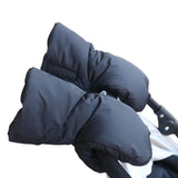 New Mummy Stroller Gloves Pushchair Hand Muff Pram Accessory Baby Buggy Clutch on A Stroller Cart Muff Warm Winter Fleece Glove
