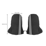 Winter Pram Hand Muff Baby Carriage Pushchair Warm Fur Fleece Hand Cover Buggy Velvet Thickened Windproof Waterproof Gloves